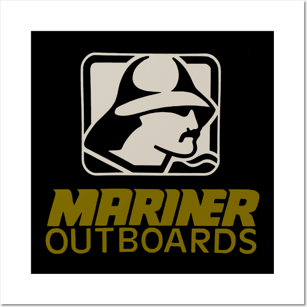 Mariner Outboard Motors Wall Art by Midcenturydave